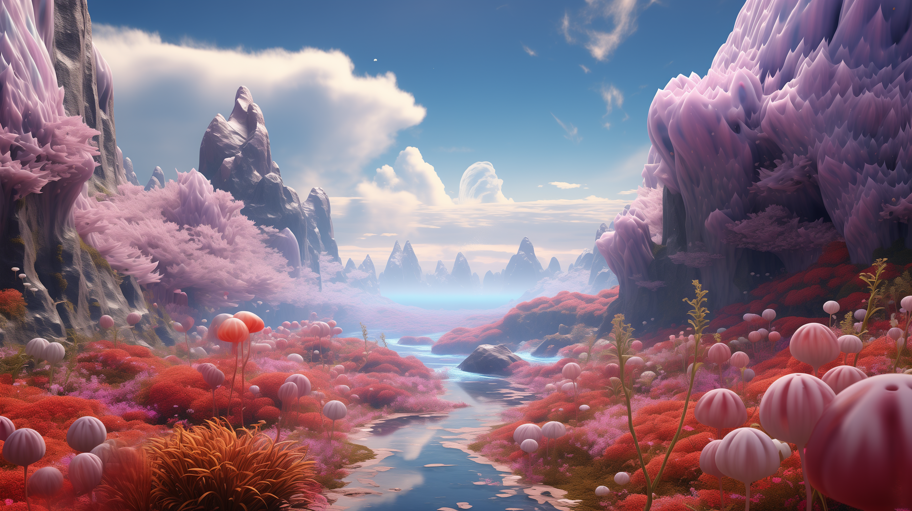 Image of a fantastical landscape